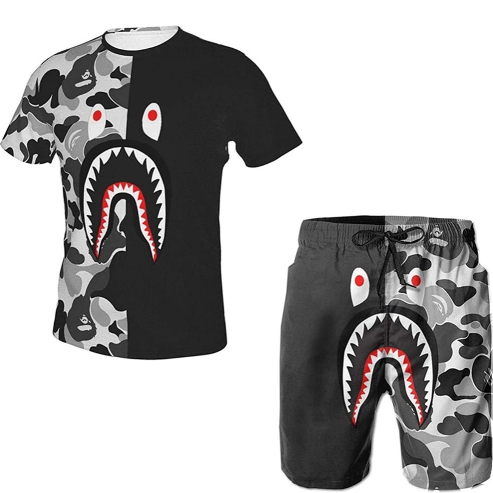 Bape 2 piece set